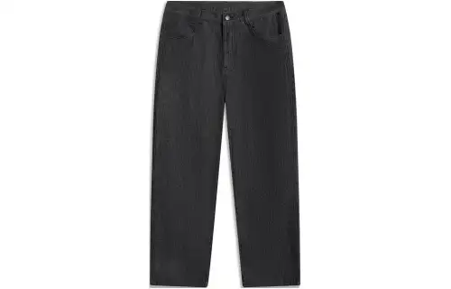LiNing CF Tracing Sports Fashion Collection Jeans Unisex Black