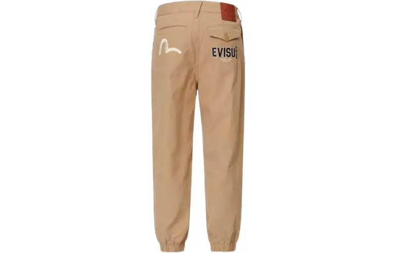 EVISU SS22 Cuffed Pants Casual Pants Fall Men's
