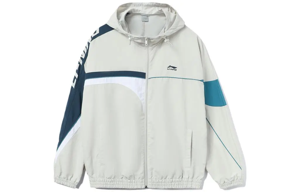 Li Ning Sports Trendy Collection Trench Coat Unisex Antarctic Gray