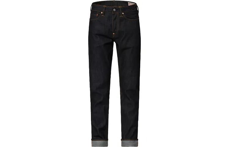 EVISU Jeans Men's Denim Blue Moderate Straight Fit Pants