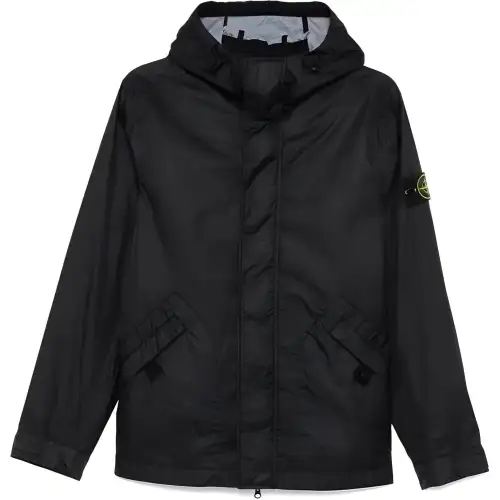 STONE ISLAND Jackets & Coats Men's Black