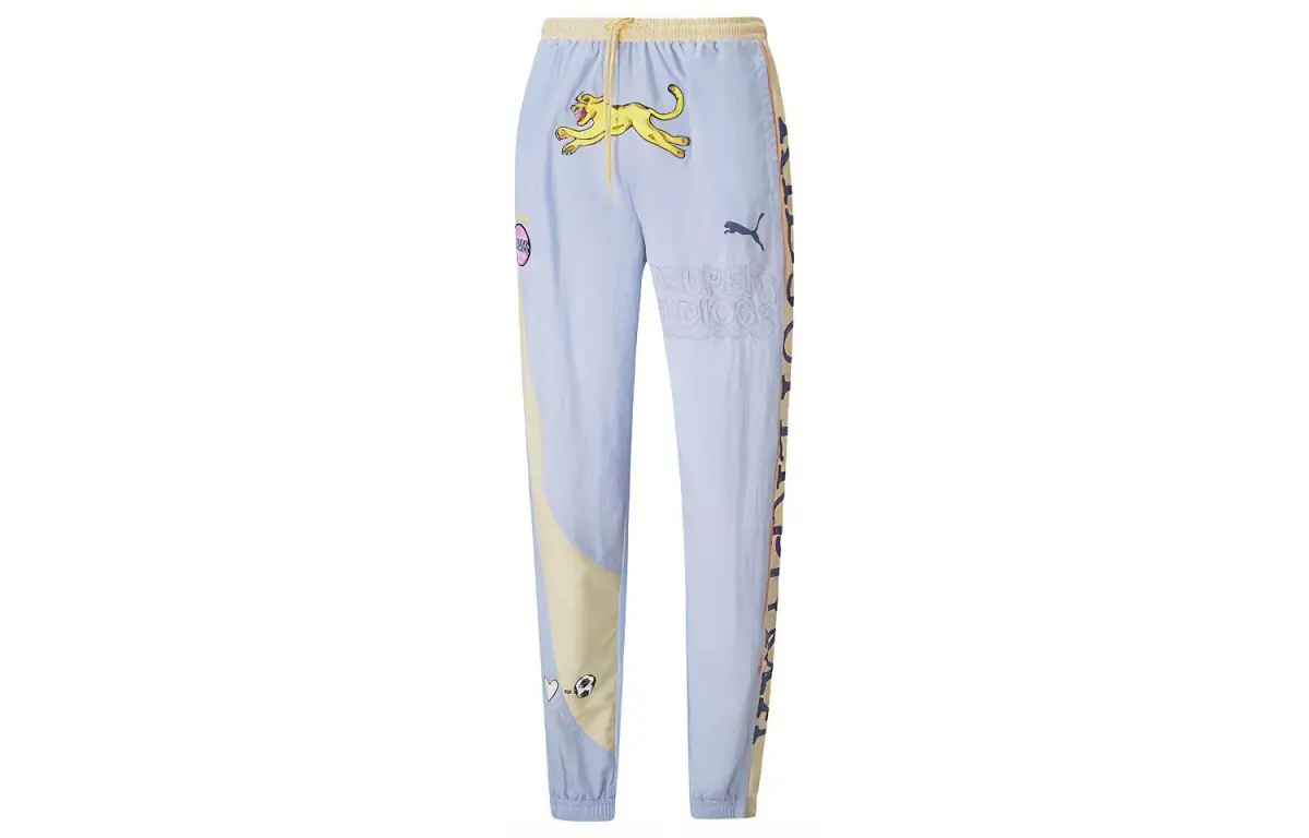 PUMA KIDSUPER Casual Pants Men's Blue Purple