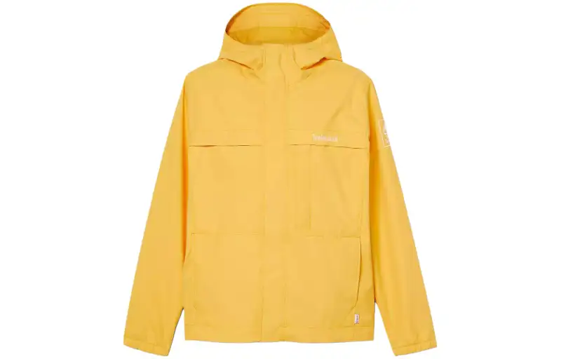 Timberland Benton Water Resistant Shell Jacket Jackets & Coats Men's Mustard Yellow