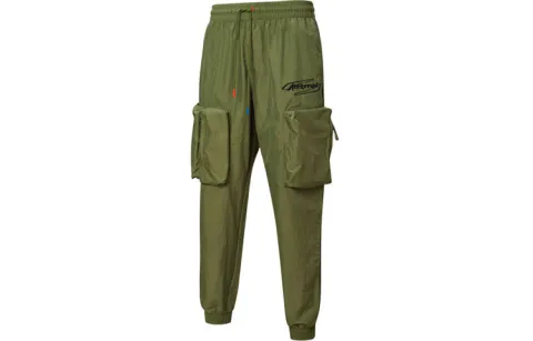 PUMA X ATTEMPT Casual Pants Men's Army Green Moderate Cargo Pants