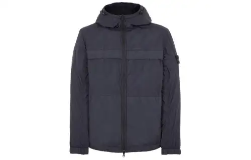 STONE ISLAND Zip Up Hooded Jacket