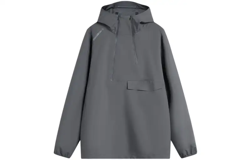Li Ning CF Trench Coat Men's Thunderstorm Gray