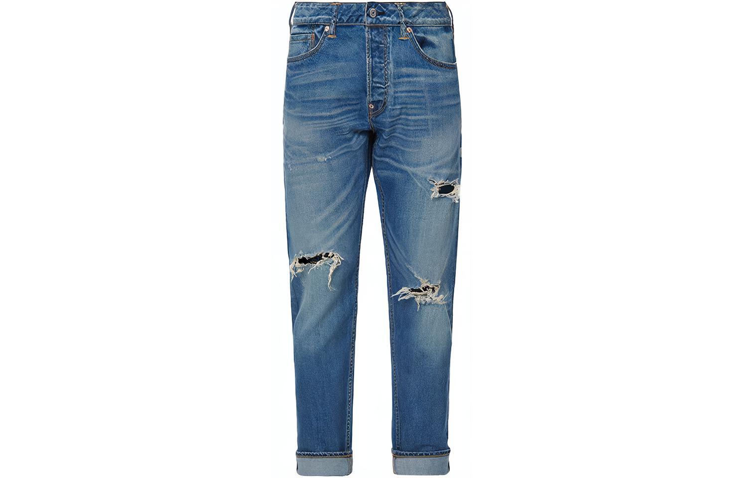 EVISU SS22 Jeans Men's Denim Blue