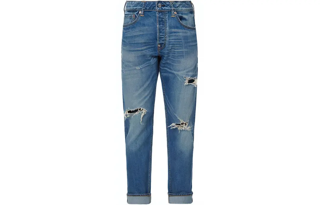 EVISU SS22 Jeans Men's Denim Blue