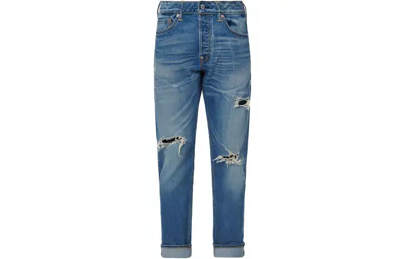 EVISU SS22 Jeans Men's Denim Blue