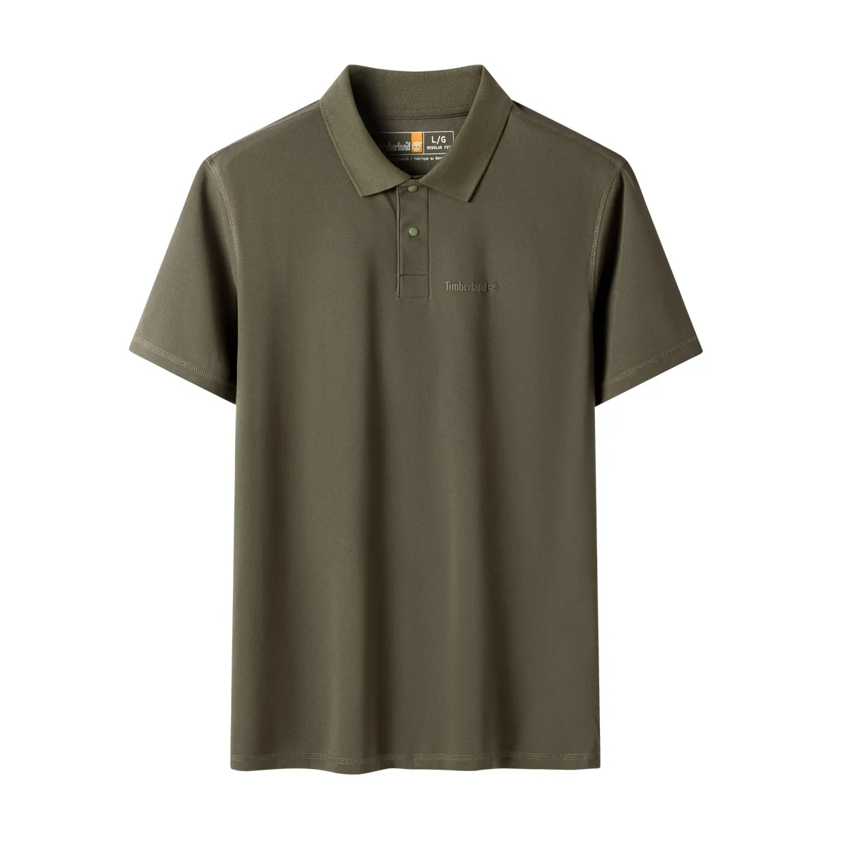 Timberland Polo Shirt Men's A58 Army Green