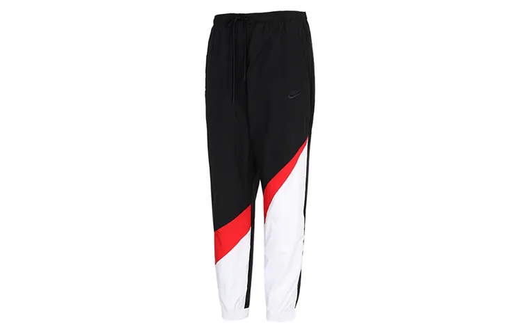 Nike As M Nsw Hbr Pant Wvn Stmt Jogger Pants 'Black/White'
