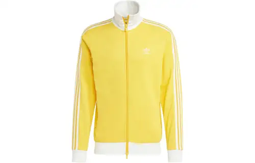 Adidas Originals Adicolor Beckenbauer Track Top Jackets & Coats Men's Sunlight Yellow