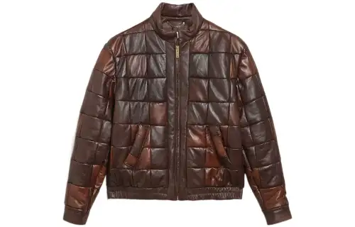 Golden Goose Leather Jacket Men's