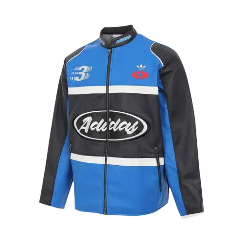 Adidas Originals V DAY Jacket Men's Blue Black