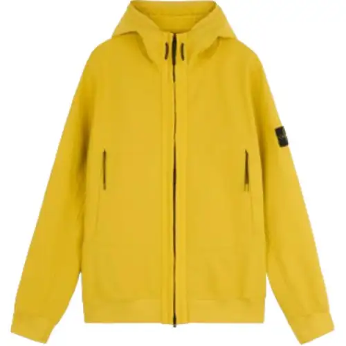 STONE ISLAND Zip-Up Hooded Jacket