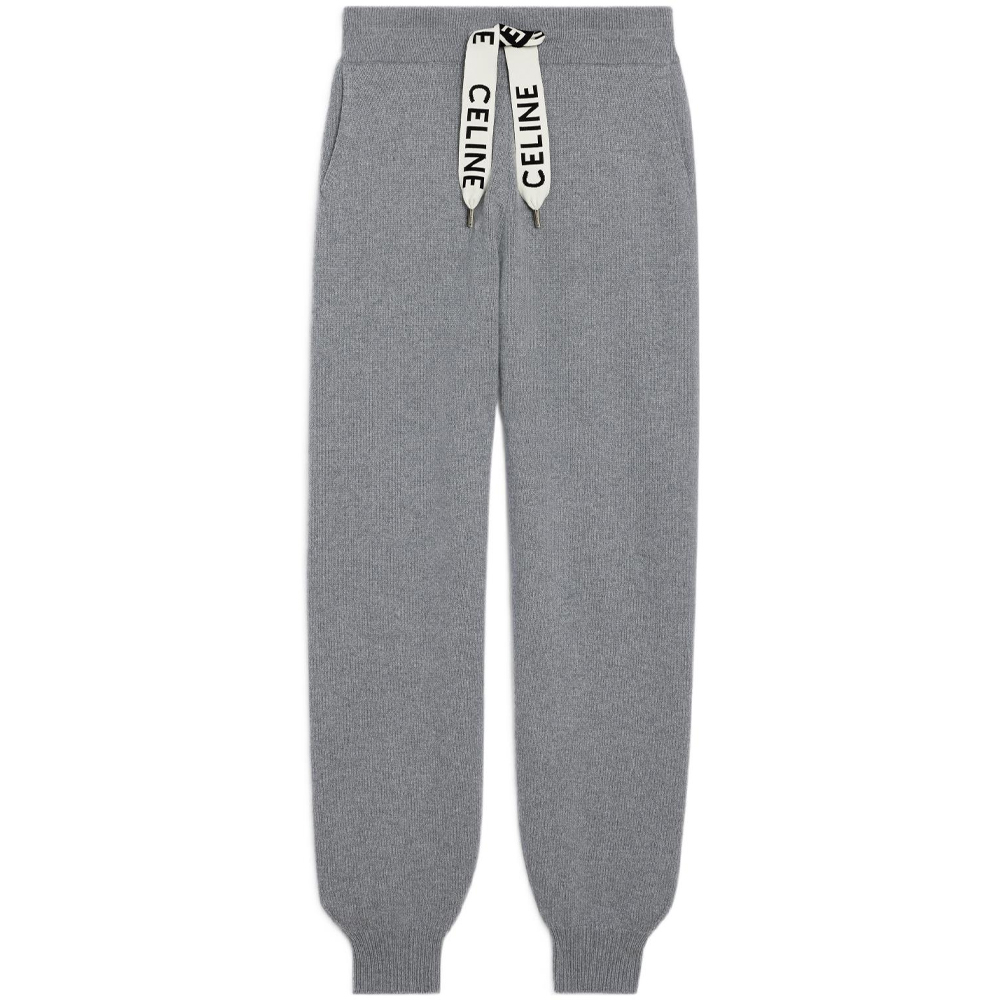 CELINE FW22 Knitted Sweatpants Men's Gray