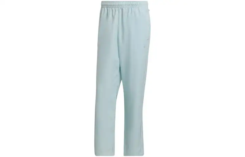 Adidas Originals ADICOLOR CONTEMPO Knitted Sweatpants Unisex Light Blue Moderate Straight Fit Pants