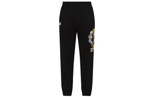 EVISU Cuffed Pants Casual Pants Men's Black