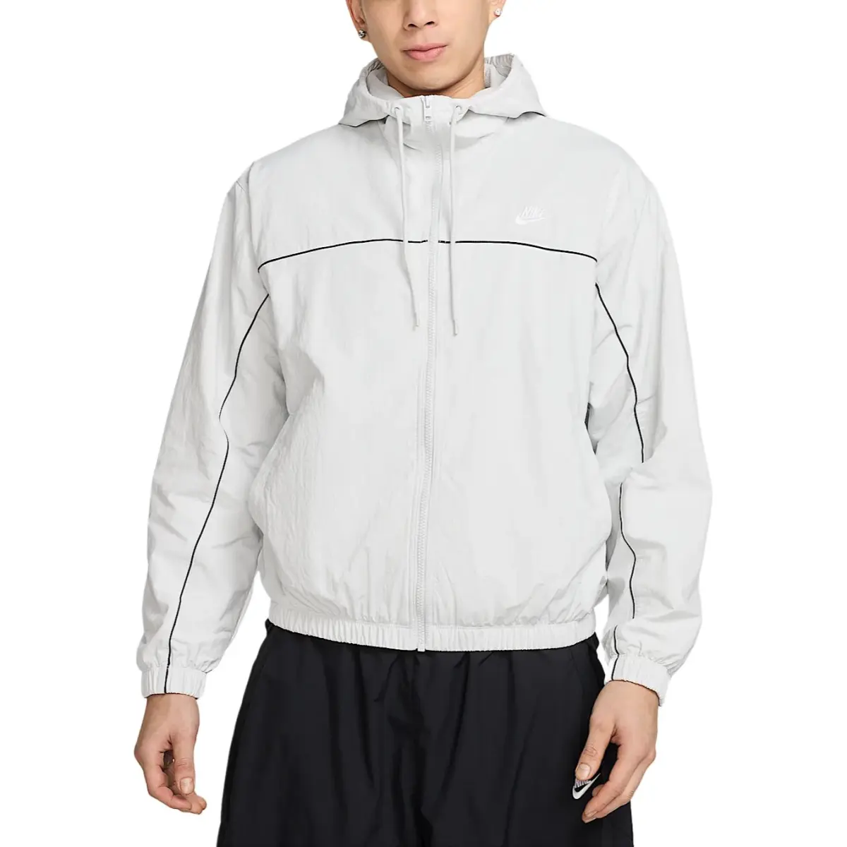 Nike Club Jacket Men's Photon Gray/White