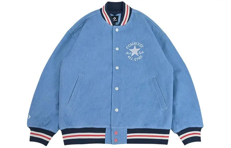 Converse FW23 Puffer Jacket Unisex Blue