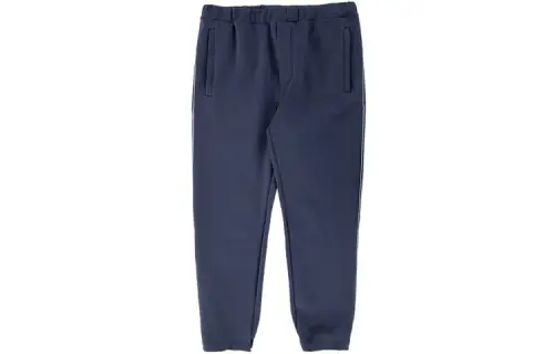 PRADA Casual Pants Men's Blue Moderate Cuffed Pants