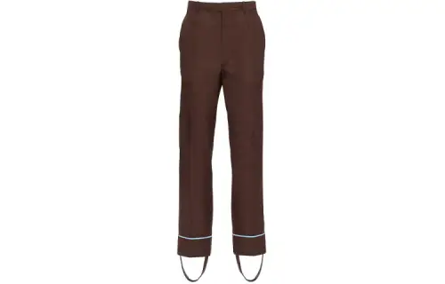 PRADA FW21 Casual Pants Men's Brown