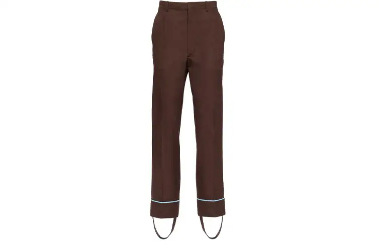 PRADA FW21 Casual Pants Men's Brown