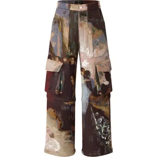 LOUIS VUITTON Cargo Pants Men's Green