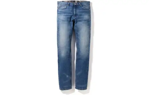 Bape X A.P.C. Patched Damage Denim Pants