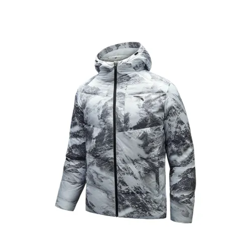 Anta Down Jacket Men's Pure White/Norman Jiangxue