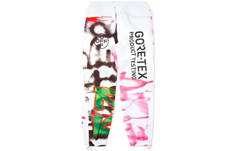 OFF WHITE Goretex Graffiti Pants