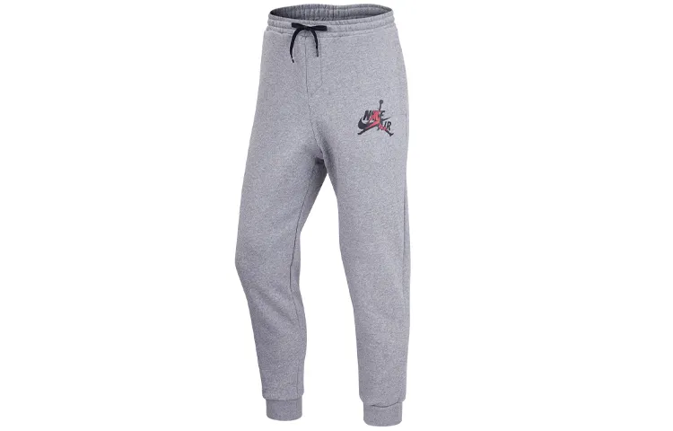Jordan Knitted Sweatpants Men's Gray