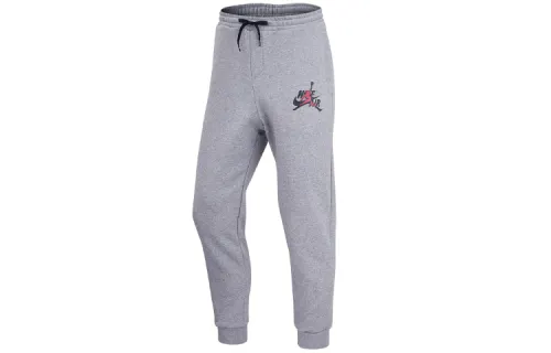 Jordan Knitted Sweatpants Men's Gray
