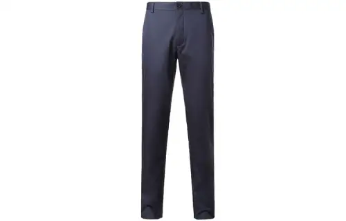 Burberry Casual Pants Men's Marine Blue Moderate Straight Fit Pants