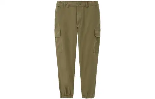 UNIQLO Cargo Pants Men's Olive Moderate