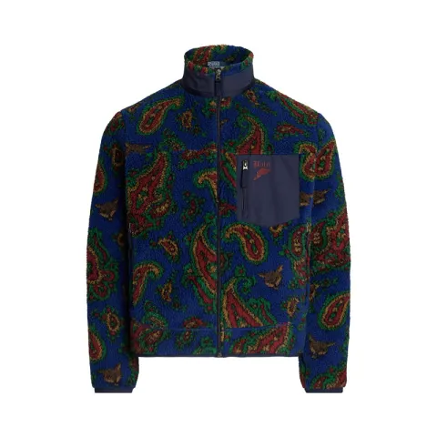 Polo Ralph Lauren Paisley Print Fleece Jacket