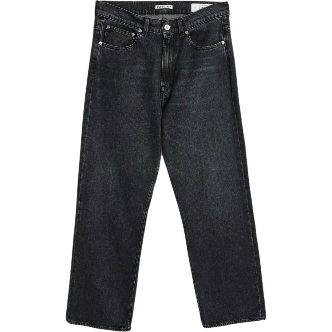 Our Legacy Straight Leg Washed Jeans