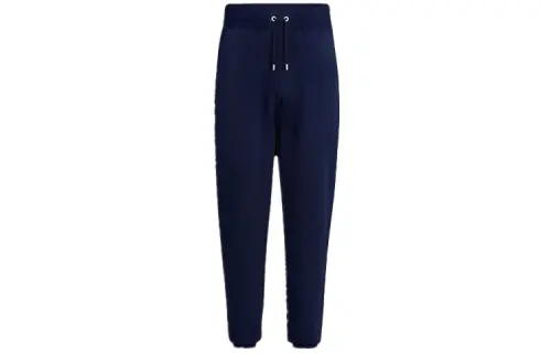LOUIS VUITTON Knitted Sweatpants Men's Blue