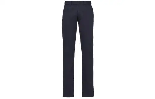 PRADA Jeans Men's Blue Moderate Straight Fit Pants