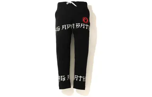Bape A BATHING APE Lettered Slim Sweatpants