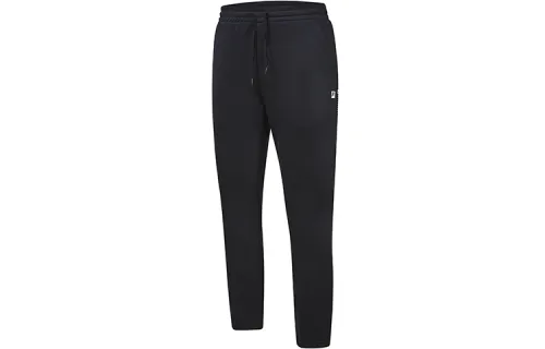 FILA Athletics Knitted Sweatpants Men's Royal Blue Thickened Slim Fit Pants