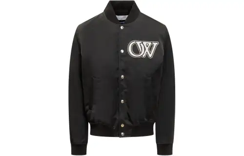 OFF-WHITE Buttoned Bomber Jacket