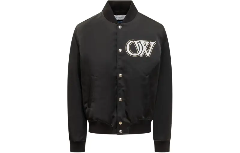 OFF-WHITE Buttoned Bomber Jacket