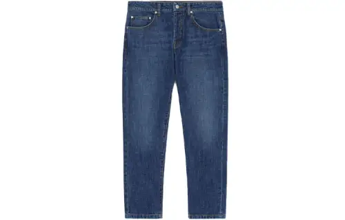 KENZO Jeans Men's Blue Moderate Straight Fit Pants