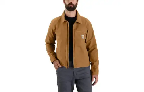 Carhartt 106306 DUCK DETROIT JACKET Jackets & Coats Relaxed Fit Men's