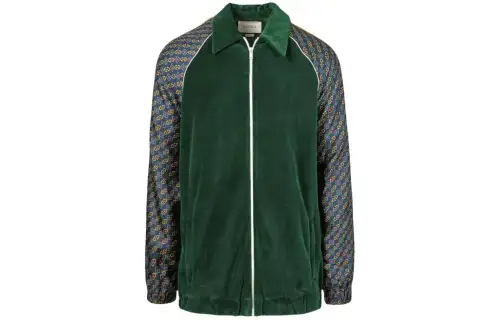 GUCCI Mixed Media Track Jacket