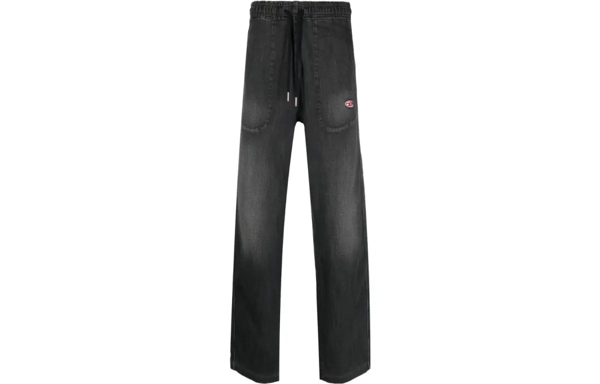 DIESEL D Martians Straight Leg Track Jeans