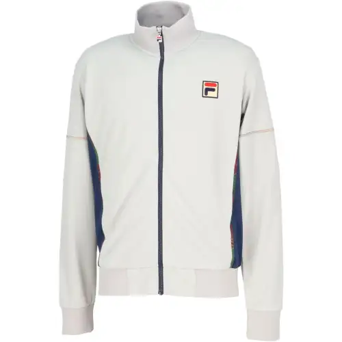 FILA Jackets Men's Gray Stand Collar Moderate Other