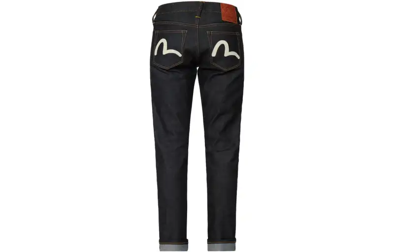 EVISU Jeans Men's Denim Blue Moderate Straight Fit Pants