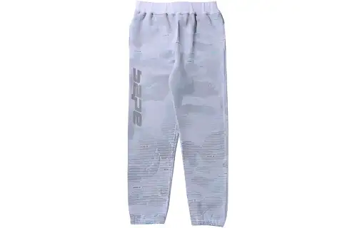 Bape Text Code Camo Sweatpants